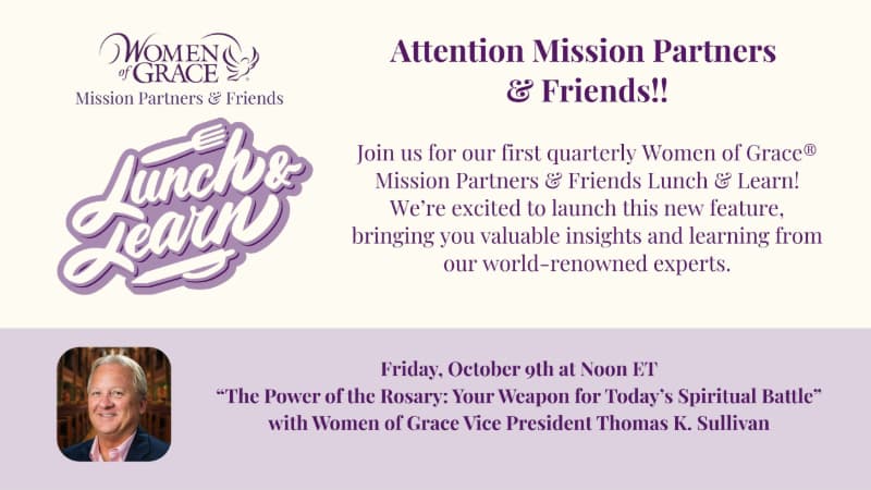 Mission Partners and Friends are invited to the First Quarterly Lunch & Learn!