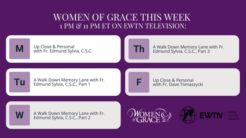 Watch on EWTN this week